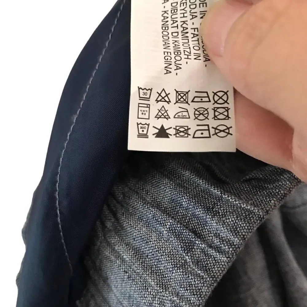 Zara chambray linen